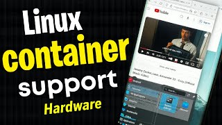 Lindroid is an Android app that lets you run Linux in a container with support for hardware [upl. by Munford188]
