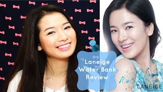 REVIEW ♡ Dòng Sản Phẩm Laneige Water Bank ♡ PrettyMuch [upl. by Ahsieym346]