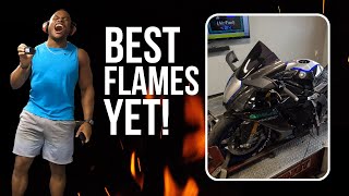 Fast Lane D Comes To Get The Ultimate Flame Tune for His Yamaha R1M [upl. by Suolekcin]