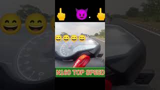 2024 Bajaj Pulsar N160 Top Speed  128 Km h I Unbelievable Top Speed Achieved  Must 🔥 [upl. by Anemij]