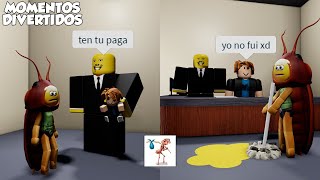 JEFE ESTRICTO MOMENTOS DIVERTIDOS ROBLOX WEIRD STRICT BOSS [upl. by Zamir]