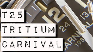 Carnival Tritium Watch Review Hands On and Better Than I Thought [upl. by Adym]