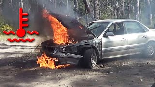 KllING CAR ENGINE  ENGINE BLOW UP COMPILATION  Idiots In Cars EP 21 [upl. by Mandi689]