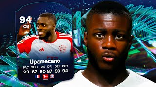 94 TOTS Moments Upamecano Player Review  EA FC 24 [upl. by Bradwell]