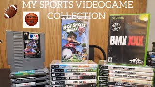 MY SPORTS VIDEOGAME COLLECTION [upl. by Pitt]