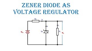 zener diode as voltage regulator [upl. by Verla]