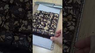 Brownies fudgy almond shortsvideo shorts short [upl. by Alec567]