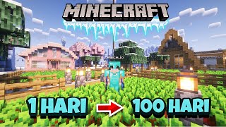 100 HARI ICE SPIKE  Minecraft Indonesia [upl. by Gretna]