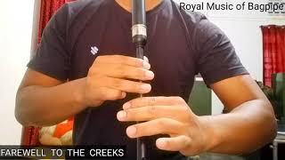 Farewell to the creeks Quick Marchhow to play on practice chanter according to notationin hindi [upl. by Einhpets]