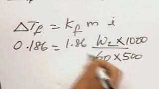 Cryoscopic Constant  NEET JEE Chemistry [upl. by Loyce]