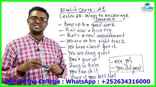 English CourseA1 Lesson 28 [upl. by Irik]