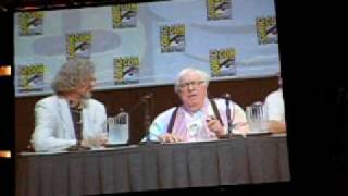 SDCC 2006  Ray Bradbury talking about Robert Heinlein [upl. by Ennaer246]