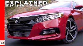 2018 Honda Accord 20T Sport Explained [upl. by Nifled]