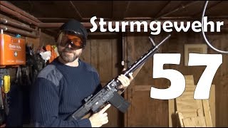 SIG Sturmgewehr 57 Overview Shooting And Mechanics [upl. by Odlamur]