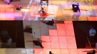 GLEE Live Tour  Londons The O2  Arties dance [upl. by Nerw]