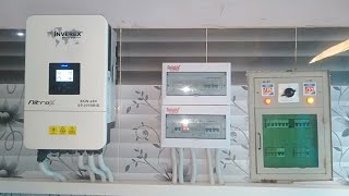 8kw solar system8kw nitrox with Inverex mustang 580watt solar panel [upl. by Lennor]