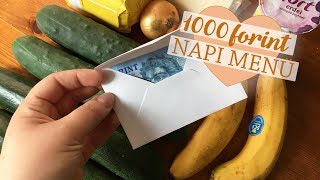 1 hét napi 1000 forint  1 NAP [upl. by Rees]