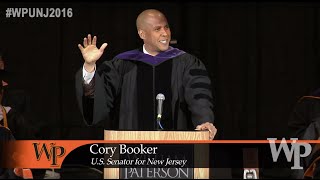 Senator Cory Bookers William Paterson University 2016 Commencement Address [upl. by Eimrej613]