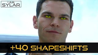 Various Shapeshifts in Movies and Shows 40 Scenes With Episode Guide [upl. by Ekul]