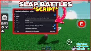 Slap Battles Script Hack  Slap Aura Auto Farm Slap Get All Badges amp More 2024 [upl. by Ader847]