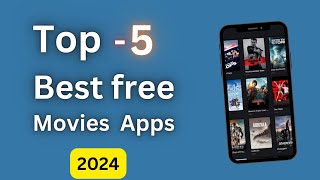 Top 5 Best Free Movies Apps 2024  Best Apps To Watch Free Movies 2024  Free Apps To Watch Movies [upl. by Mieka]