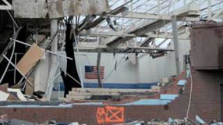 Tornado Damage Wood County Ohio Lake High School 2 [upl. by Oigufer872]