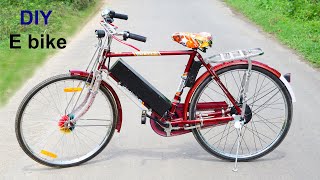 DIY High Speed Electric Bike with EBike Conversion Kit at Low Cost [upl. by Earized]