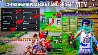 BGMI  35 Update Tips for  Crosshair Replacement and Sensitivity [upl. by Yentyrb]