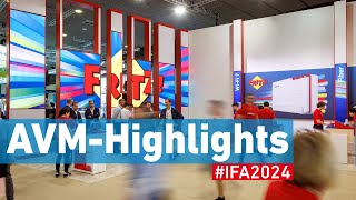 Highlights vom AVMStand auf der IFA 2024 [upl. by Ellerehs]