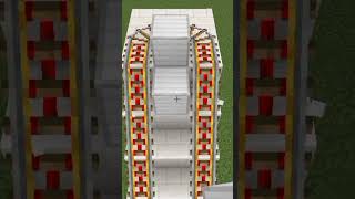 Minecraft Functional Escalator shorts minecraftshorts [upl. by Sivet]