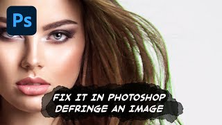 How To Defringe An Image In Adobe Photoshop [upl. by Oirramed]