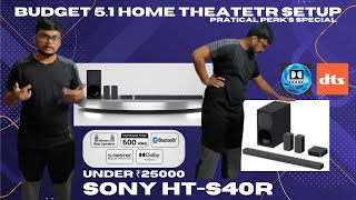 Best 51 Home Theater Under ₹25000 From SONY [upl. by Alliuqet462]