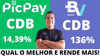 COMPARATIVO ENTRE DUAS EXCELENTES OPORTUNIDADES DE INVESTIMENTOS NA RENDA FIXA EM CDBS COM FGC [upl. by Harpole42]