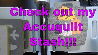 Accuquilt Go Ultimate Fabric Cutting Dies for Embroidery Applique [upl. by Gschu]