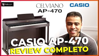 Piano digital Casio AP 470 Review completo por Kleberson Mendes [upl. by Ajad]