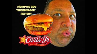 Carl’s Jr Hardee’s ‘Memphis BBQ Thickburger’ REVIEW [upl. by Mellisa]