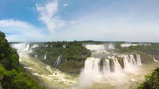 Discover Iguazu Falls in 360  Contiki [upl. by Yelwar]