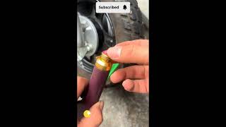 See the best solution for repairing a motorcycle tire shortsvideo tools diy hd [upl. by Botnick]