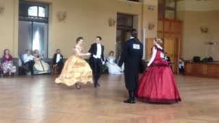 Quadrille Français Cancan Victorian  Ier concours de danse historique  Carnet de Bals [upl. by Aihseken]