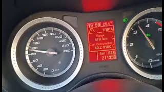 Alfa Brera 20 jtdm Stage 1 Dpf and Egr ON 0120kmh acceleration [upl. by Amerak]