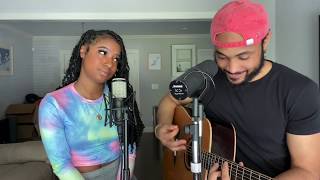 Stuck With U  Ariana Grande amp Justin Bieber Acoustic Cover by Will Gittens amp Kaelyn Kastle [upl. by Kiernan]