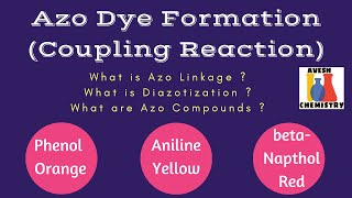 Azo Dye Tests or Azo Dye Coupling reactions  Diazotization  IIT JEE  NEET [upl. by Tibbitts]