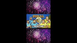 The Predictions for the CWC 2023 Final Are In India or Australia [upl. by Ailam]