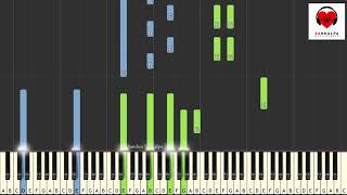 Nidi Nena  Piano Tutorial [upl. by Ahsienyt]