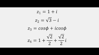 Complex in trigonometry form [upl. by Oinegue]