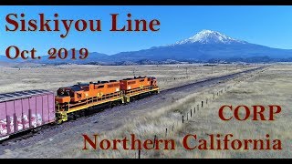 Siskiyou Line 4K Northern California Oct 7 2019 [upl. by Auroora]