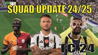 FC 24 KADRO GÜNCELLEMESİ  TRANSFER 2425 [upl. by Notterb]