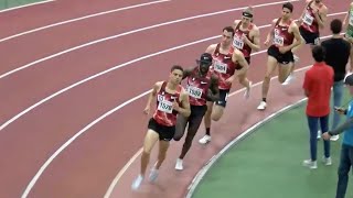 Lopez Lomong amp Bowerman Crush Indoor 3K [upl. by Arbed]