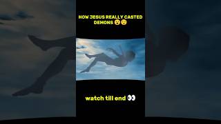 🤔HOW PEOPLE THINK JESUS CASTED OUT DEMONS shorts bible newtestament youtube fypシ゚ [upl. by Suiddaht]