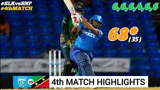 SLK vs SNP 4th Match CPL 2024 Highlights  CPL Highlights 2024  SLK vs SNP Highlights 2024 [upl. by Hawker877]